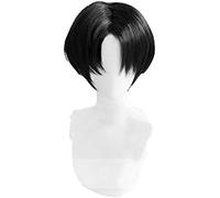 Anime Wig Killing Stalking Yoon Bum Yoonbum Short Black Heat Resistant Hair Synthetic Cosplay Wig + Wig Cap