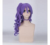 Anime Wig Kuroko no Basuke Cosplay Murasakibara Atsushi Wig,Purple Wig,Costume Halloween Wig,For Halloween,Costume Party,Anime Show,Cosplay Event,Concerts(Size:Long) Cosplay Anime Wig Coser (Size : L