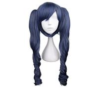 Anime Wig Kuroshitsuji Cosplay Ciel Phantomhive Wig,Blue Gray Mix Wig,Costume Halloween Wig,for Halloween,Costume Party,Anime Show,Cosplay Event,Concerts(Size:Short) Cosplay Anime Wig Coser (Size : L