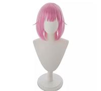 Anime Wig Ootori Emu Pink Short Halloween Costume Cosplay Wig,For Christmas Carnival Party
