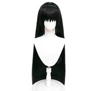 Anime Wig Puella Magi Madoka Magica Cosplay Homura Akemi Wig,Black Long Wig,Costume Halloween Wig,For Halloween,Costume Party,Anime Show,Cosplay Event,Concer(Size:Style A) Cosplay Anime Wig Coser ( Si