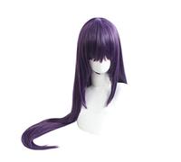 Anime Wig Shugo Chara!Cosplay Nagihiko Fujisaki Wig,Long Purple Wig,Costume Halloween Wig,For Halloween,Costume Party,Anime Show,Cosplay Event,Concerts(Size:Style A) Cosplay Anime Wig Coser (Size : S
