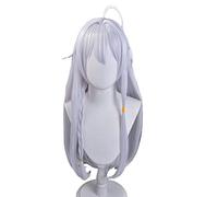 Anime Wig Wandering Witch The Journey of Elaina Cosplay Elaina Wig,Long Silver Wig,Costume Halloween Wig,For Halloween,Costume Party,Anime Show,Cosplay Event,Concerts Cosplay Anime Wig Coser
