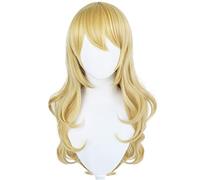 Anime Wig Your Lie in April Cosplay Miyazono Kaori Wig,Blonde Wig,Costume Halloween Wig,For Halloween,Costume Party,Anime Show,Cosplay Event,Concerts(Size:Style A) Cosplay Anime Wig Coser (Size : Sti