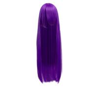 Anime Wigs, Cosplay Wig 39.4 Inch Long Anime Wig Comfort Role Play Cosplay Costume for Party, Comic Con, Stage Performance, Purple