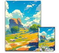 Anime Wonderful Nature 1000 Piece Jigsaw Puzzles for Adults Difficult Puzzles for Adults for Teenagers Family Game Night BrainChallenging Gift Idea 1000 PCS(38x26cm)