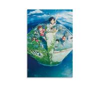 Anime Your Name Characters Group Photos Poster Decorative Painting Canvas Wall Art Living Room Poster Bedroom Painting 12 x 18 Inch (30 x 45 cm)