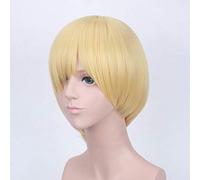 anime YURI on ICE Cosplay Wig Katsuki Yuuri Victor Nikiforov Yuri Plisetsky Short Synthetic Hair Wigs +Free Wig Cap D