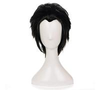 Anime YURI!!! on ICE Katsuki Yuuri Cosplay Wig Short Black Heat Resistant Sythentic Hair Halloween Party Anime Costume Wigs KUJ64868