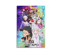 Anime Zero Starting Life in Another World Poster3 Poster Decorative Painting Canvas Wall Posters And Art Picture Print Modern Family Bedroom Decor Posters 12x18inch(30x45cm)