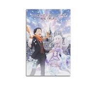 Anime Zero Starting Life in Another World Poster5 Poster Decorative Painting Canvas Wall Posters And Art Picture Print Modern Family Bedroom Decor Posters 12x18inch(30x45cm)
