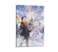 Anime Zero Starting Life in Another World Poster5 Poster Decorative Painting Canvas Wall Posters And Art Picture Print Modern Family Bedroom Decor Posters 12x18inch(30x45cm)