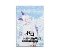 Anime Zero Starting Life in Another World Poster6 Poster Decorative Painting Canvas Wall Posters And Art Picture Print Modern Family Bedroom Decor Posters 12x18inch(30x45cm)