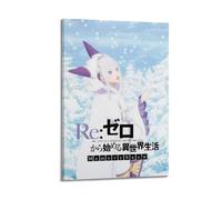Anime Zero Starting Life in Another World Poster6 Poster Decorative Painting Canvas Wall Posters And Art Picture Print Modern Family Bedroom Decor Posters 12x18inch(30x45cm)