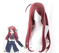 Anime ZOMBIE LAND SAGA Sakura Minamoto Cospaly Wig 60cm Long Red Hair Halloween Costume Role Play Wigs+Wig Cap