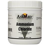 AniMed Powder 99.9-Percent Ammonium Chloride for Horses Dogs Cats Cows Sheep and Goats, 2.5-Pound