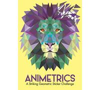 Animetrics: A Geometric Sticker by Numbers Challenge (Sticker by Number Geometric Puzzles)