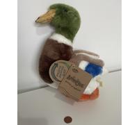 Animigos Mallard Duck World of Nature 26cm - 37255 Plush soft Toy Plushy Bird