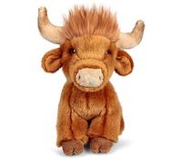 Animigos World of Nature 20cm Plush Highland Cow Soft Toy