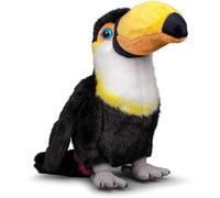 Animigos World Of Nature 31Cm Toucan Plush Plushy Cute Bird Wing Fly Kids Toy