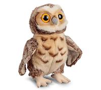 Animigos World of Nature 38cm Plush Tawny Owl Soft Toy, Red, 37259