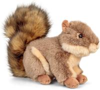 Animigos World of Nature Grey Squirrel Plush Soft Toy
