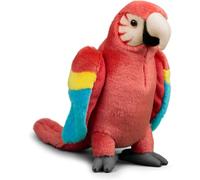 Animigos World of Nature Red Macaw Plush Soft Toy