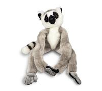 Animigos World of Nature Tobar HANGING RING TAILED LEMUR Plush Toy