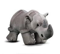 Animigos Siamese Cat Soft Toy in Realistic Design, Cuddly Soft, Approx. 20 cm Tall