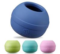 Animire Long-Lasting Interactive Dog Lick Toy, Stuffable Dog Enrichment to Keep Dogs Busy, Wobbly Treat Dispensing Freezable Licking Toys, Food-Grade Safe (Dark Blue,M)