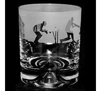 Animo Glass Cricket Whisky Tumbler