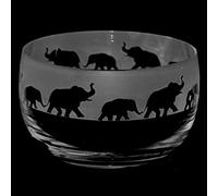 ANIMO GLASS Elephant Small Crystal Bowl