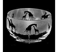 ANIMO GLASS Giraffe Small Crystal Bowl