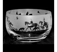 ANIMO GLASS Hunting Small Crystal Bowl