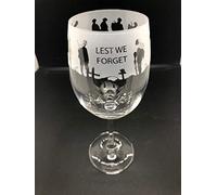 ANIMO GLASS Milford Collection Lest We Forget 35cl Wine Glass