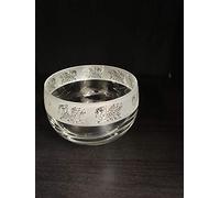 ANIMO GLASS Welsh Dragon Small Crystal Bowl