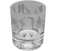 Animo Glass Golf Scene Whisky Tumbler