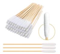 AnimoGoods 6-Inch Long Q-Tips for Cleaning Dogs' Ears | Extra-Long Cotton Swabs for Dog Ear Cleaning | Eco-Friendly Dog Ear Swabs & Pads | Organic Bamboo & Cotton | 100-Pack