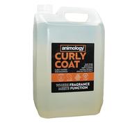 Animology Curly Coat Dog Shampoo 5 Litre Concentrate - Detangling and Conditioning Wash with Oatmeal and Shea Butter - Concentrated 20:1 Dilution Ratio - For Poodle and Doodle Breeds