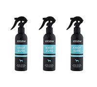 Animology Knot Sure Detangle Spray - 250 ml Detangling Spray with Vitamins and Conditioners or Easy Grooming Dog Coat - Mild, Balanced PH Formula 3 Pack