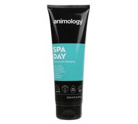 Animology Spa Day Dog Shampoo 250ml | Easy Rince |PH Balanced | Deodorising | Multi Vitamins Oatmeal, Chamomile & Argan Oil | 100% Vegan and