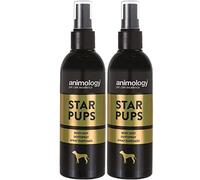 ANIMOLOGY Star Pups Body Mist - For A Pleasant-Smelling Dog Coat - 150 ml Deodorising Spray For Puppies - With Shea and Vanilla Long-Lasting Notes - Leaves the Coat Fresh - Innovative Formula 2 Pack