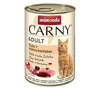 animonda Carny Adult 6 x 400g - Turkey & Chicken Liver