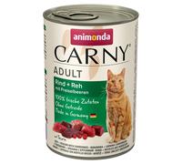 animonda Carny Adult 6 x 400g - Beef & Venison with Cowberries