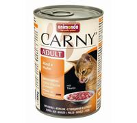 Animonda Carny Beef and Chicken Adult Cat Food - 6 x 400g