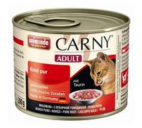 animonda Carny Adult cat food, wet food for adult cats, beef, 6 x 200g