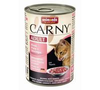 Animonda Carny Beef Turkey and Shrimps Adult Cat Food - 6 x 400g