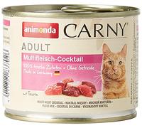 animonda Carny Adult cat food, wet food for adult cats, multi meat cocktail, 6 x 200g