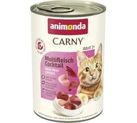 animonda Carny Adult cat food, wet food for adult cats, multi meat cocktail, 6 x 400g