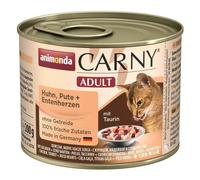 Animonda Carny Adult Chicken & Turkey & Duck Hearts 12 X 200G